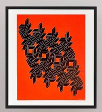 Franco Grignani 1969 Serigrafia Originale