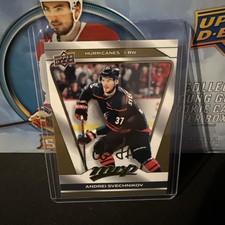 2025-26 Upper Deck Mvp - Andrei Svechnikov, Andrei Svechnikov #128 Gold Script