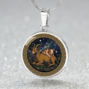 Authentic Pig & Goat Necklace, Bracelet or Keychain - Couples Chinese Zodiac Animals