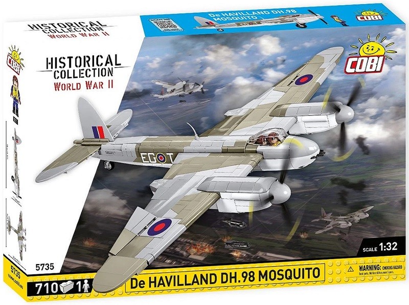 Cobi 5735 - Historical Collection - World War II - De Havilland DH-98 Mosquito