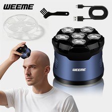 5D Cordless Shaver Hair Trimmer Men  s Electric Head Shaver Razor Men Wet/Dry