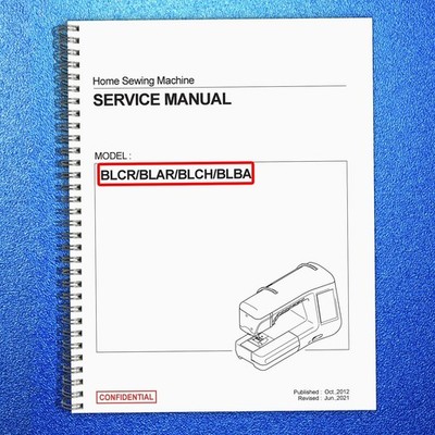 BABY LOCK Crescendo BLCR Aria BLAR Chorus BLCH Ballad BLBA Service Manual Manual