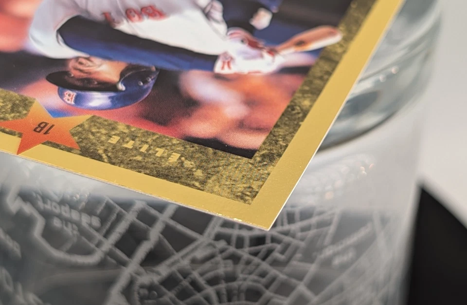 1997 Donruss Elite Mo Vaughn Gold Stars #12 - Image 4 of 4