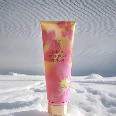 BRIGHT MARIPOSA APRICOT Fragrance Lotion 8 oz    NEW Victoria's Secret New 