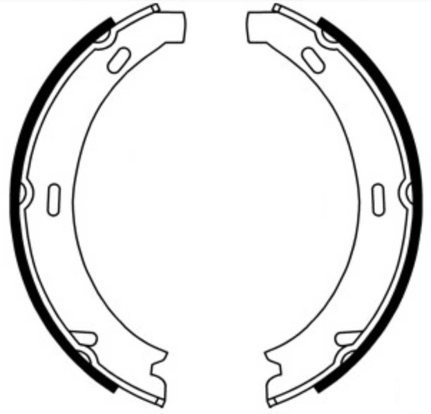 Fits ABE CRM012ABE Brake Shoe Set, parking brake CRM012 ABE (Automoti ⭐UK Stock⭐