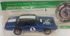 Hot Wheels Redline 1968 Blue TNT-Bird. Cut Card Minty