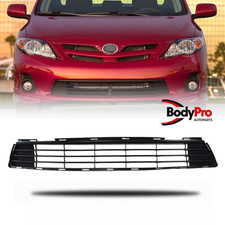 For 2011-2013 Toyota Corolla Front Lower Bumper Grill Black Grille Insert