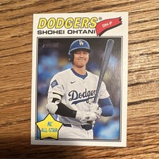 2024 Topps Heritage Shohei Ohtani NL All-Star Dodgers Base Set #290