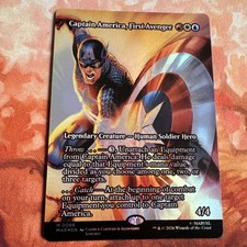 Magic: The Gathering Marvel Captain America, First Avenger Mythic Rare Foil 0088