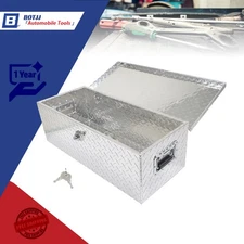 30" Aluminum Tool Box Truck Pickup Bed Trailer ATV Tongue Lockable W/Lock