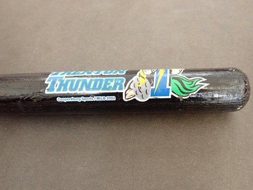 VINTAGE 2002 TRENTON THUNDER MINI SOUVENIR WOODEN BASEBALL BAT 18" - Picture 22 of 23