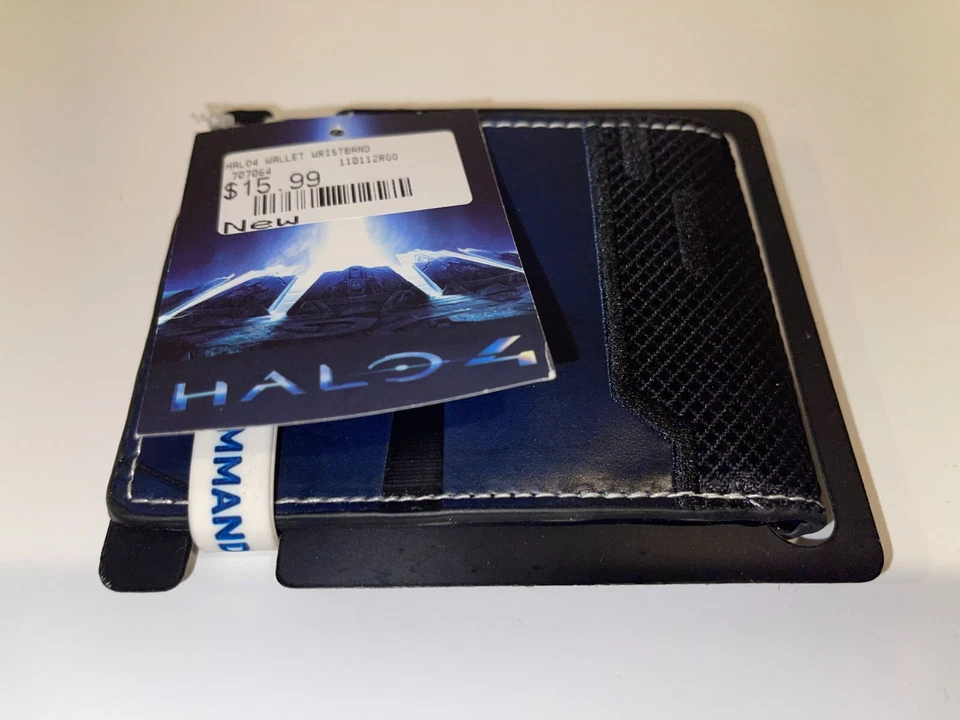 Cartera y pulsera para tarjetas Halo 4 UNSC mercancía oficial con licencia de Microsoft Xbox Foto 2 de 4