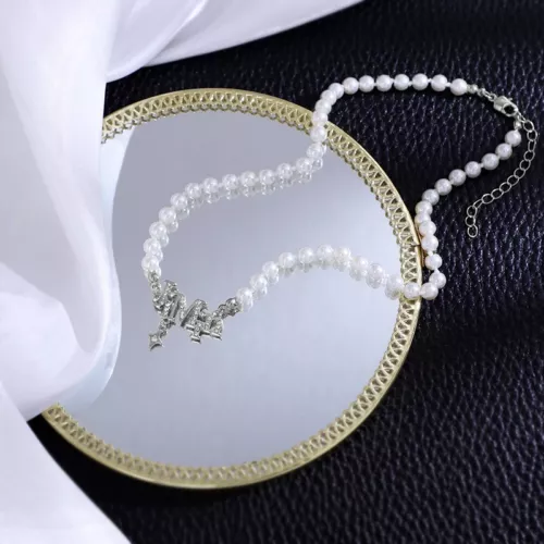 Necklace Bangtan Boys Kpop BTS Pearl Chain Gift JIMIN Charm Pendant Rhinestone