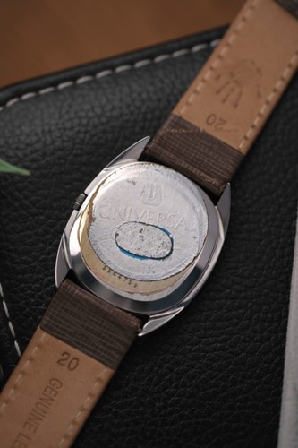 Universal Geneve White Shadow Ref 866151 Ellipse Automatic Microrotor blue dial - Picture 13 of 20