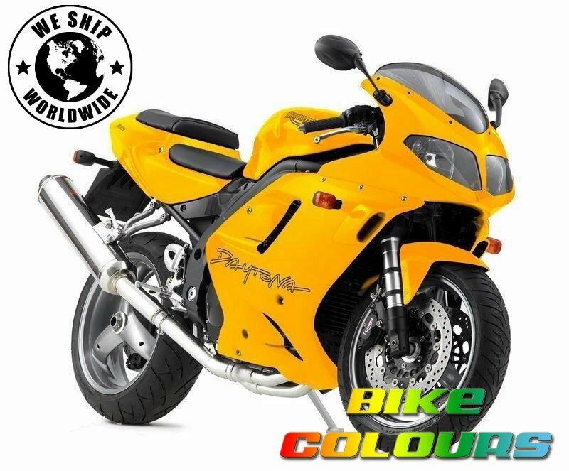 triumph daytona yellow