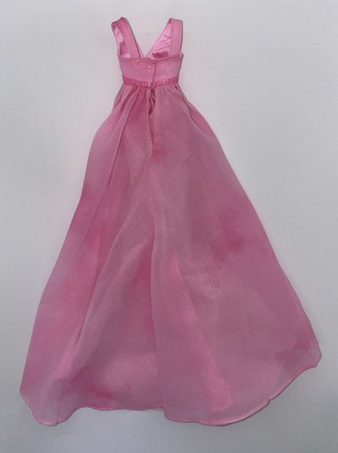 Barbie Cristal Fantasía Rosa Cuarzo Modelo Musa Muñeca Conjunto Vestido Vestido Chifón Vestido - Imagen 6 de 6