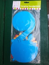 Fun Express   Party Decor - Hanging Decor - Spirals & Swirls - Birthday - 10 PCS