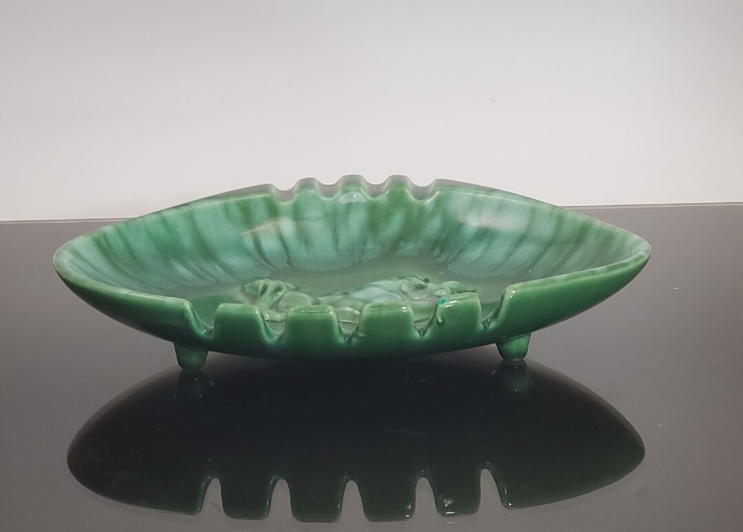 caramelさま　専用 MCM Ashtray Drip Glaze Pottery USA 3505 Man Cave - Etsy