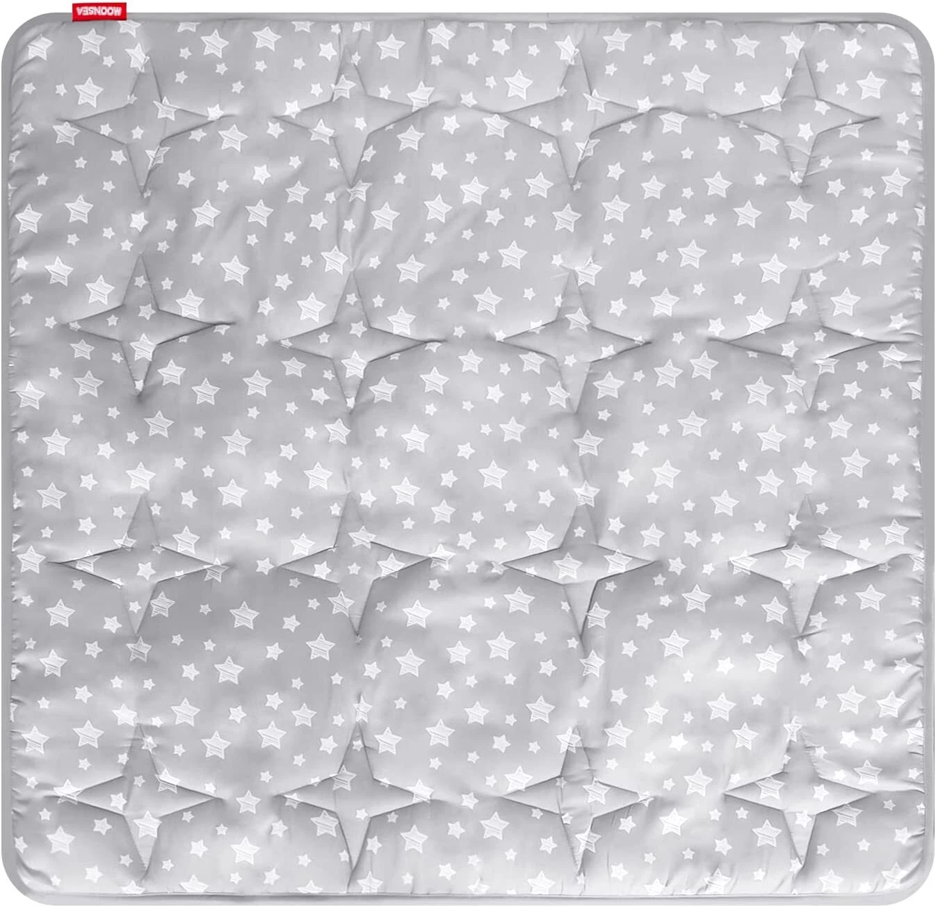 Kids Play Mat 45"x45" Fitted for Tents, Indoor/Outdoor, Quilted Star Print Rug
Opens in a new window