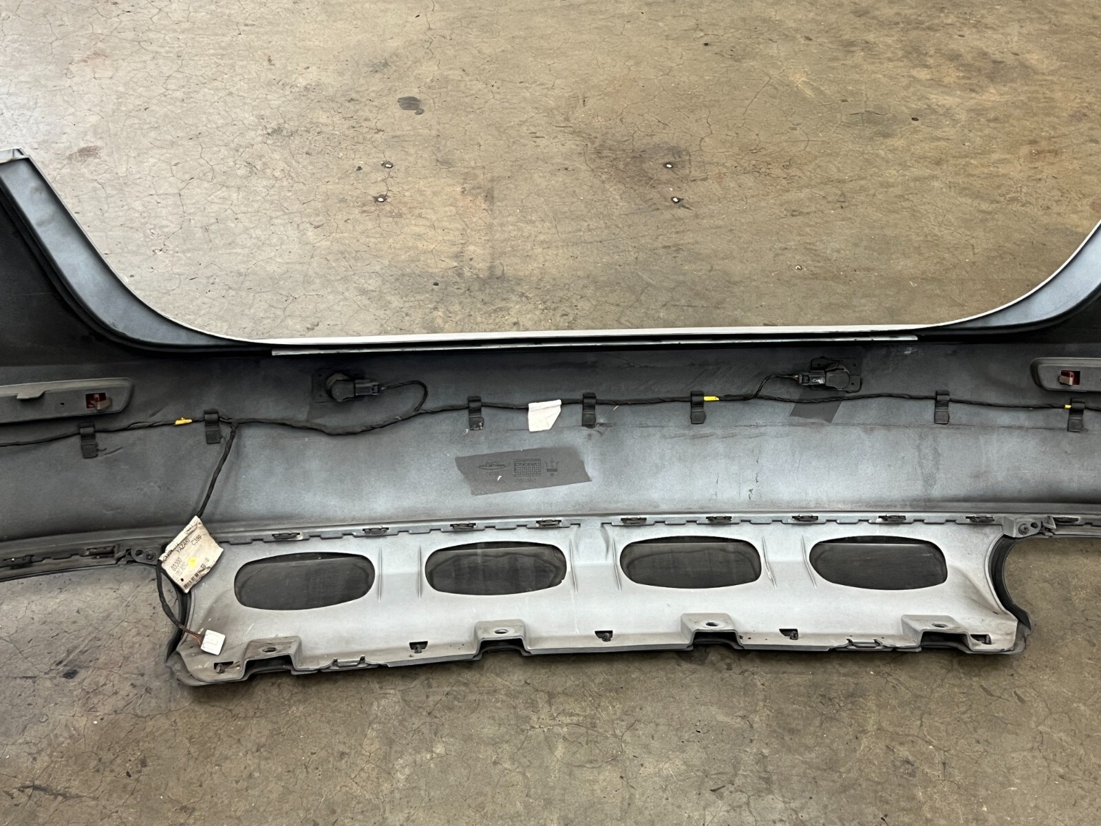 ⭐2014-2017 MASERATI GHIBLI COMPLETE REAR BUMPER COVER WRAPPED W/ PDC OEM LOT2531
