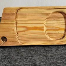 Handmade  coffee or snack tray