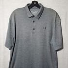 Under Armour The Playoff Polo Golf Shirt Mens Large Grey