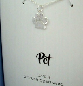 dog mom necklace sterling silver