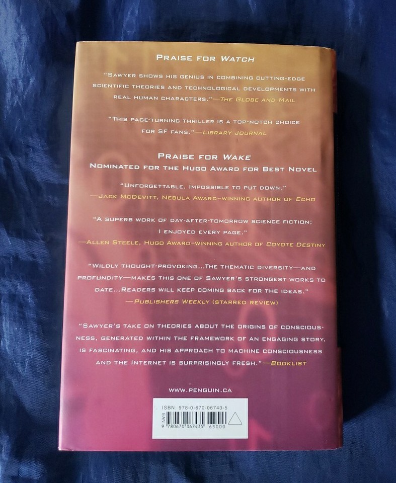 WWW 3 Wonder by Robert J. Sawyer RARE Signed Copy (2011 HCDJ) 1st Ed