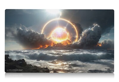 MTG Playmat - Reimagined Wrath of God Art - 24''x14'' Magic the Gathering Mat