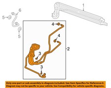 GM OEM 16-21 Trax Cooling Trans Oil Cooler-Pipe Assy 42520228