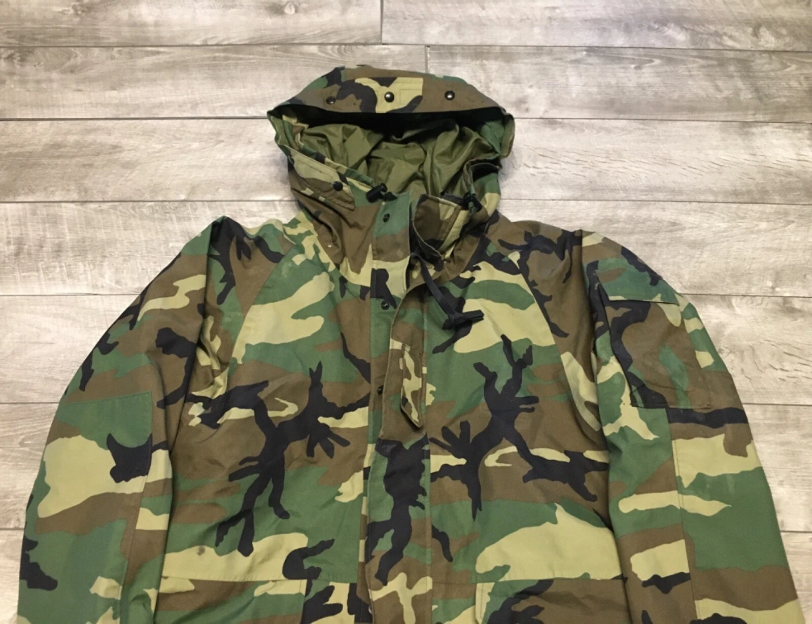 propper-international camo camouflage cold weather vtg jacket
