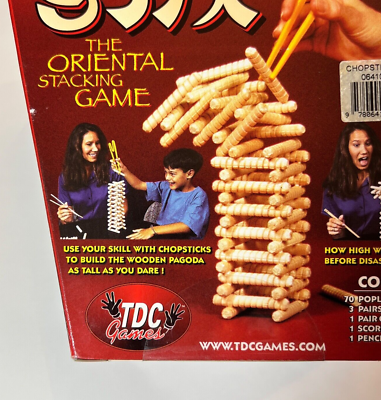 New CHOP STIX Oriental Stacking GAME Sealed Complete Tower