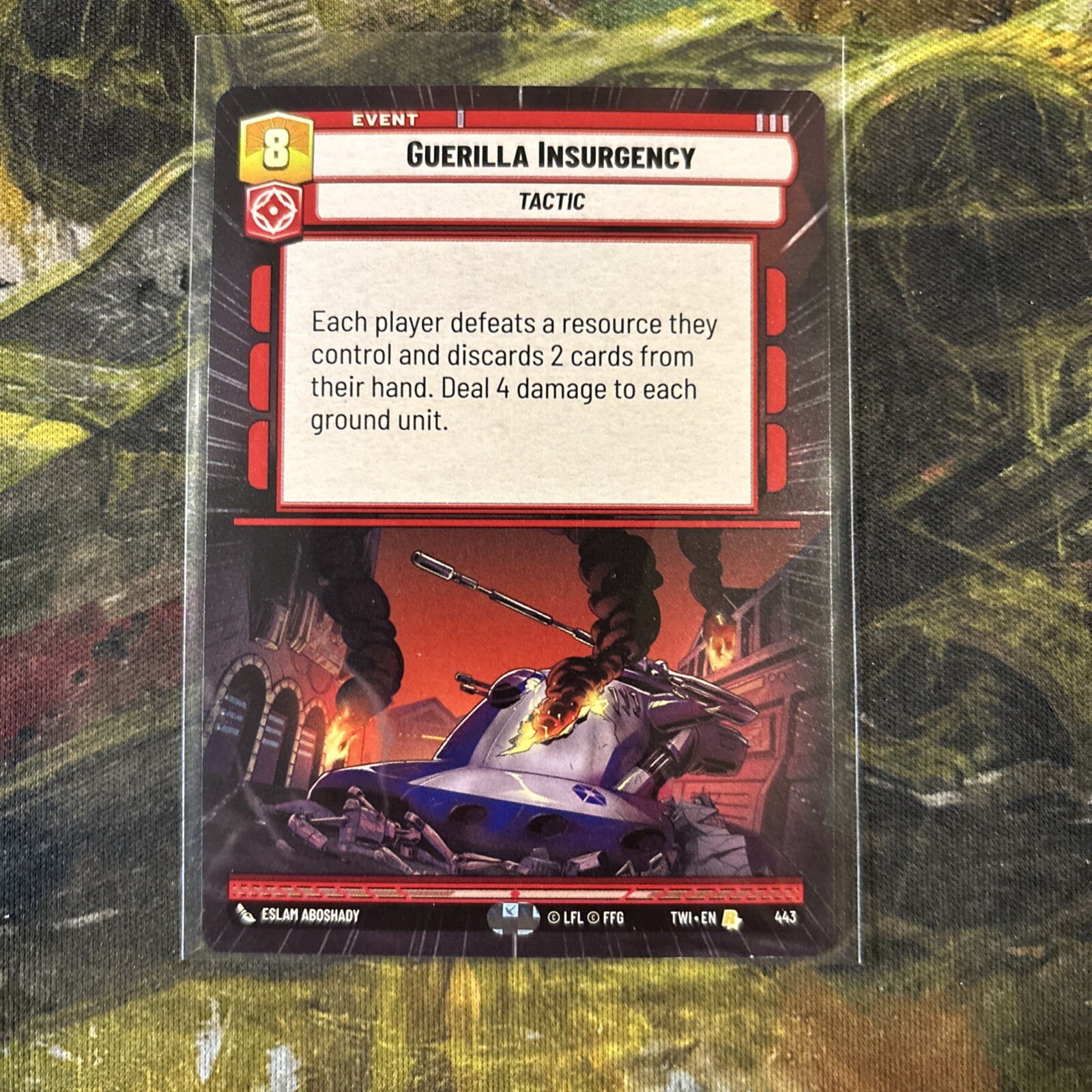 STAR WARS UNLIMITED GUERILLA INSURGENCY #443 TWILIGHT OF THE REPUBLIC HYPERSPACE