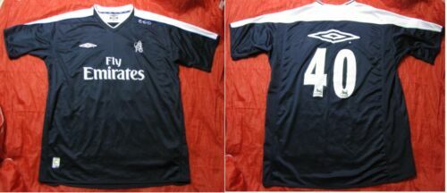 Vintage UMBRO Chelsea Fly Emirates Training Football SHIRT 90s