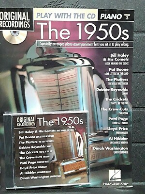''Play With The CD - Piano - THE 1950's'', Lets You Sit in & Play Along