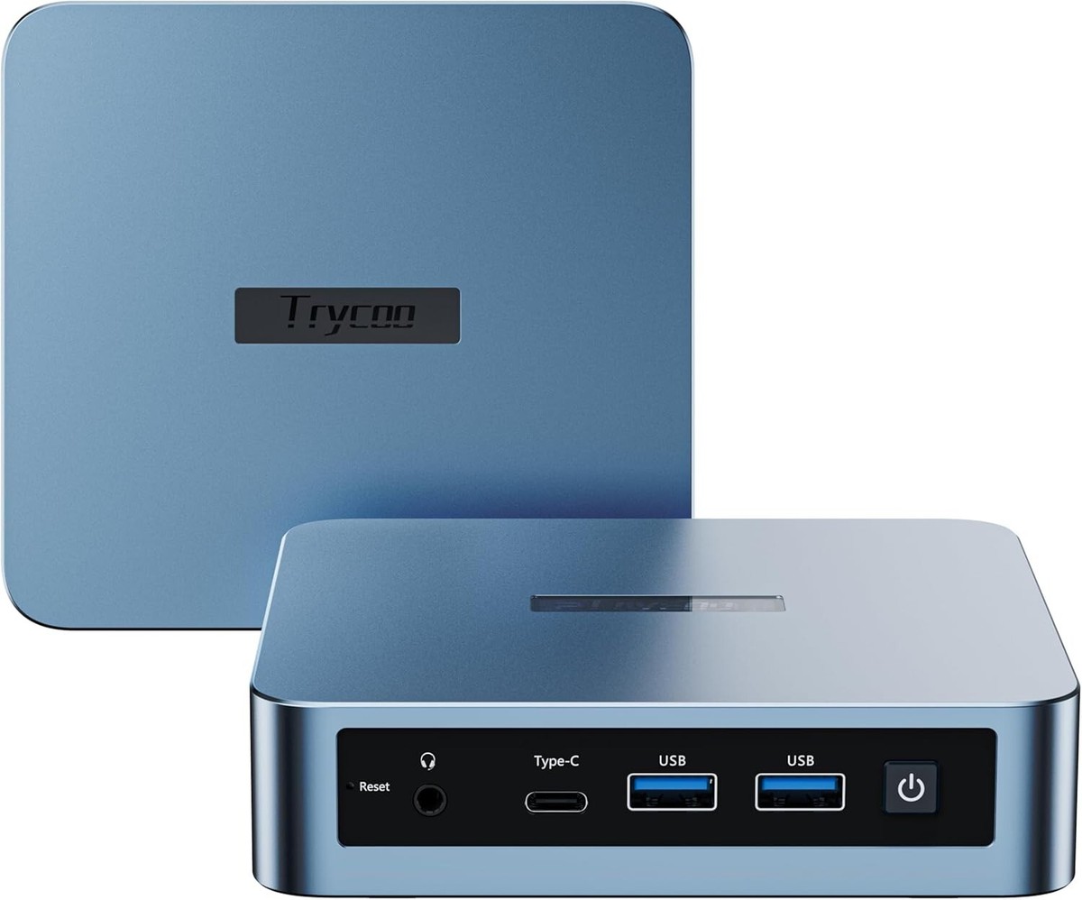 Mini PC Intel 12th Alder Lake- Mini Computer 16GB RAM 512GB