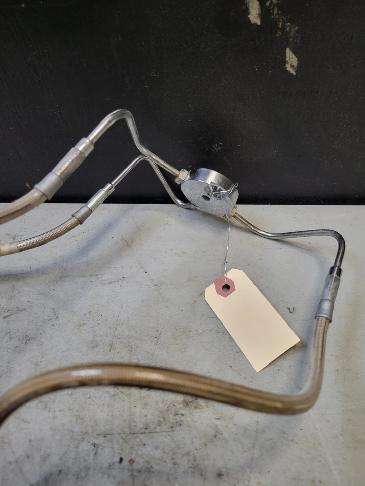 🔥 2006 02-08 Harley Davidson Street Glide FLHXI Front Brake Caliper Perch Line - Image 4 of 4