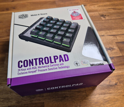 Cooler Master ControlPad - MX RED AIMPAD-Gaming-Tastatur 24 Tasten, RGB, program