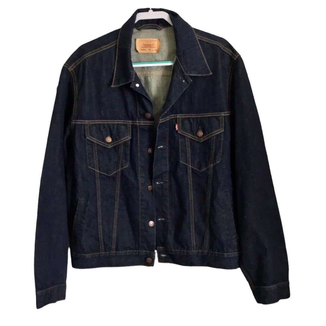 Levi's Rinse Denim Trucker Jacket Size Xl Reg $89 “Excellent Levi's Rinse Denim Trucker Jacket Size Xl Reg $89 “Excellent