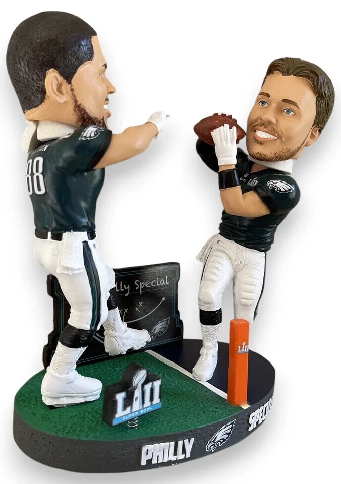 Nick Foles & Trey Burton-The Philly Special Bobblehead-FOCO (Nuevo y Sellado) Foto 4 de 4