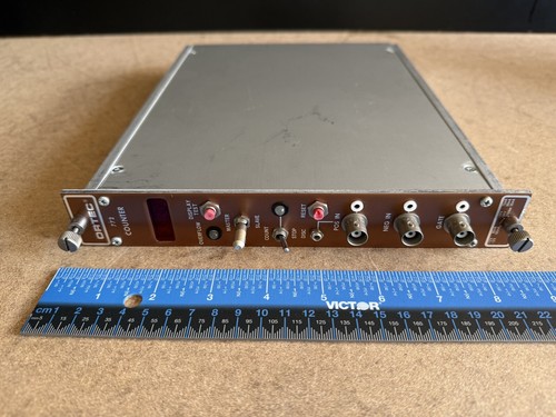 ORTEC 772 Zeitschaltuhr Zähler NIM BIN Steckmodul Vintage EG&G CAMAC - Bild 12 von 14