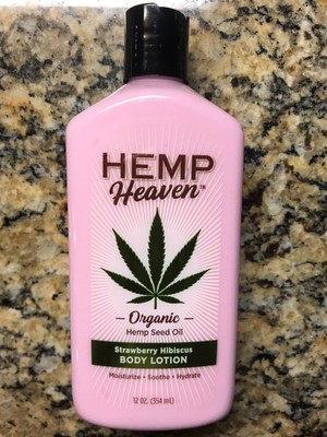 natural hemp lotion