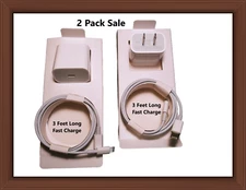 2 Pack  Fast Charger Type C Wall Charger For iPhone 14 13 12 11 Pro Max XS XR