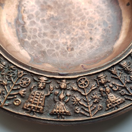 Hungría Bronce Brutalista Mediados de Siglo Moderno Años 60 Arte Popular MCM Iparmuveszeti - Imagen 8 de 17