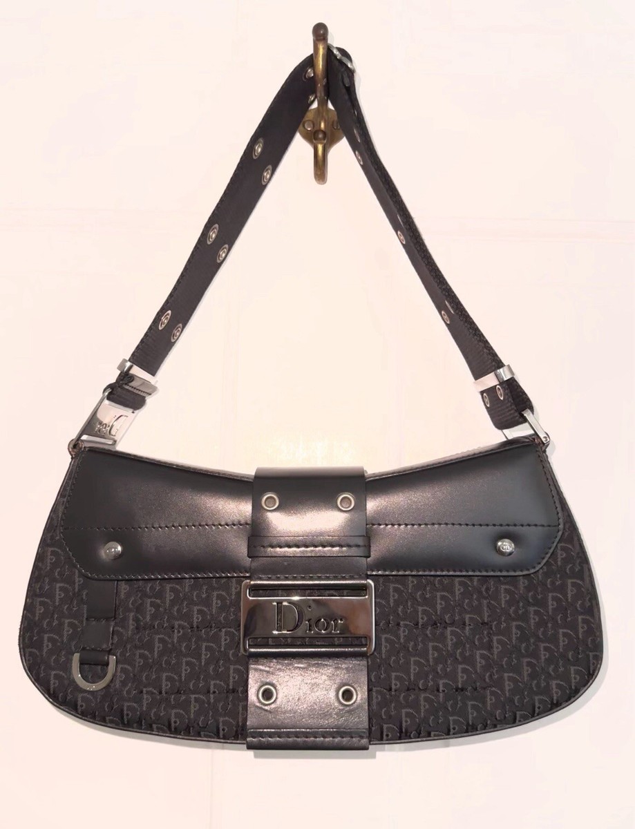 Vintage Genuine Christian Dior Street Chic Columbus Black Vintage Genuine Christian Dior Street Chic Columbus Black
