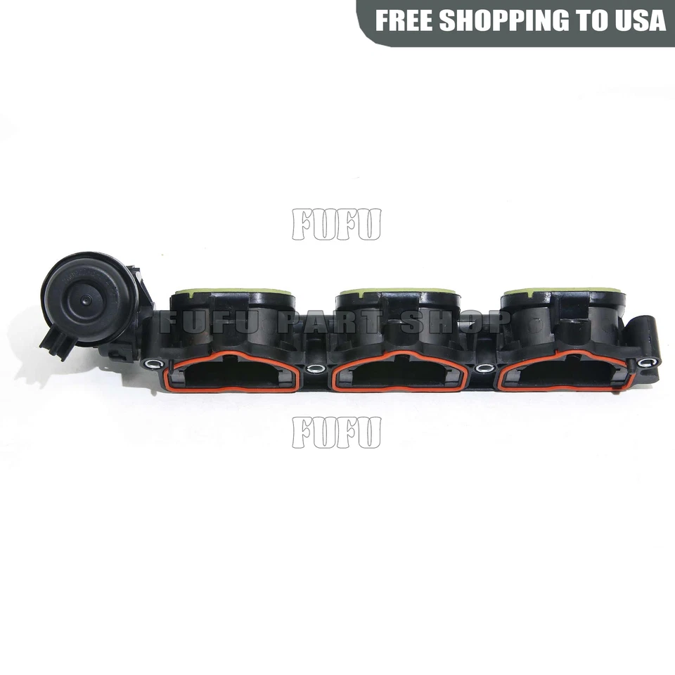 Colector de admisión izquierdo original OEM 06E133109AN para Audi A6 Q7 A8 Q7 S4 S5 3.0T Foto 2 de 4