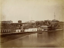 Yemen, Aden Vintage Albums Print. Albumen print 19.5x26 Circa 1880 
