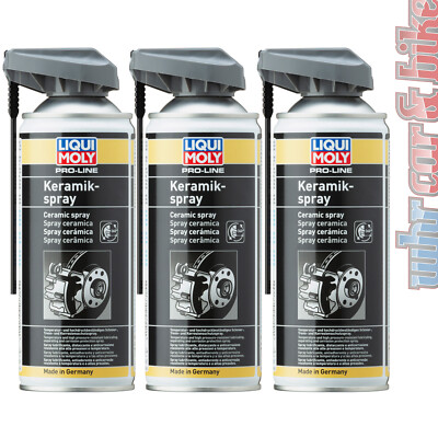 3x Liqui Moly 7385 Pro-Line Keramikspray schützt vor Verschleiß + Korrosion