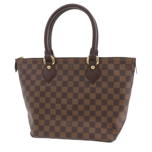 LOUIS VUITTON LV Saleya PM Used Shoulder Tote Bag Damier N51183 #CU829 O