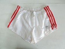 ADIDAS VINTAGE SHORTS GLOSS SPRINTER NYLON SHINY PANTS RETRO WEST GERMANY